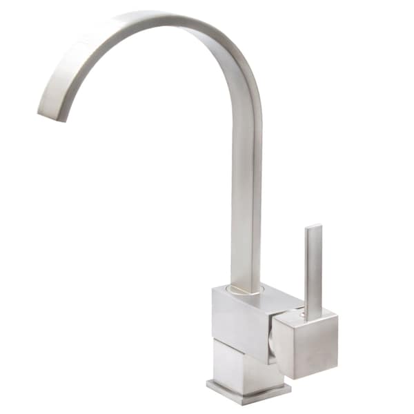 Novatto WRIGHT Single Handle Pivotal Bar Faucet in Brushed Nickel, NBPF-108BN - main